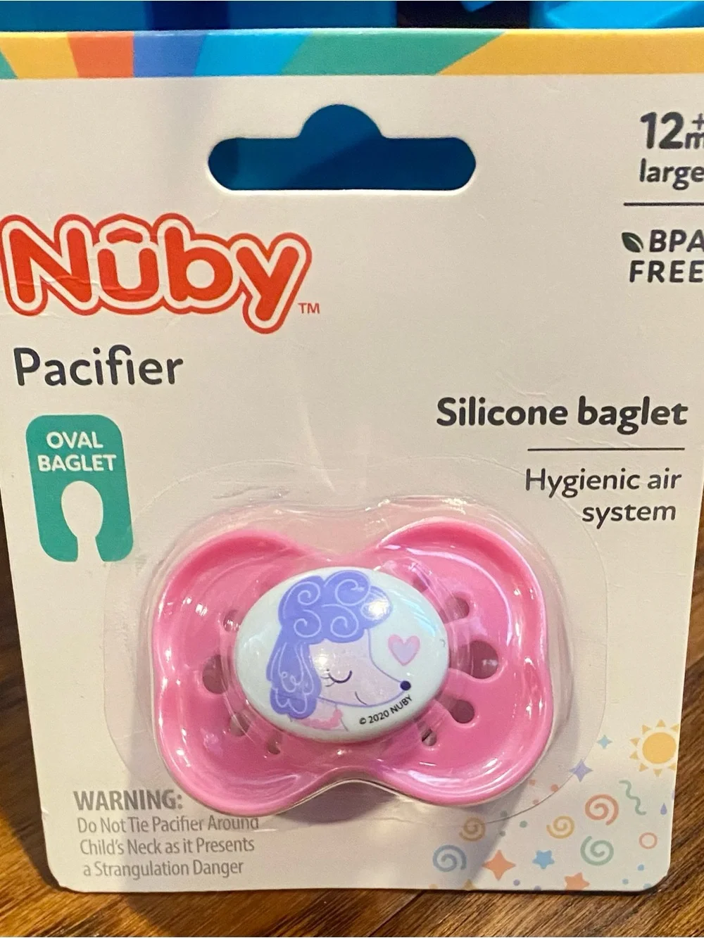 Three New Nuby Silicone Pacifier -‎ 12+ Months